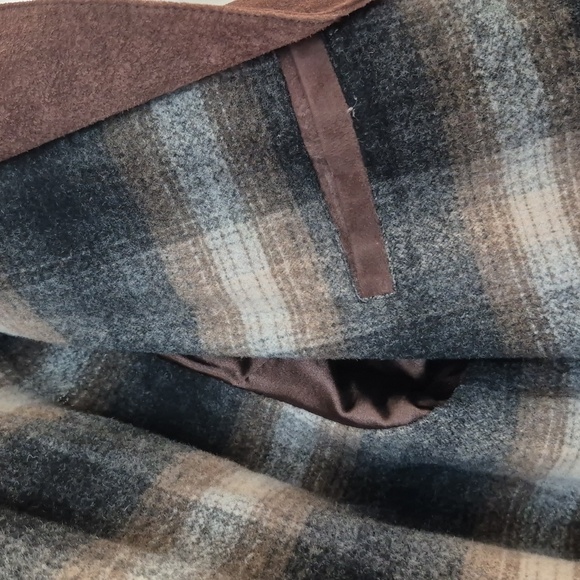 Orvis Dark Brown Suede Leather Women's Blazer Jacket - Picture 8 of 11